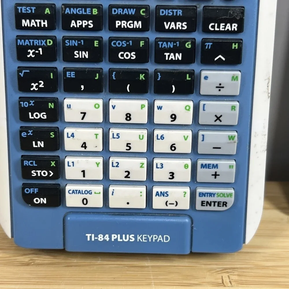 Texas Instruments Graphing Calculator TI-Nspire Touchpad & TI-84 Plus Keypad